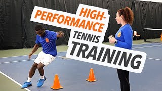 High Performance Tennis Training  Workout For Speed Agility Quickness and Conditioning [upl. by Diandre]