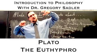 Platos dialogue the Euthyphro  Introduction to Philosophy [upl. by Chalmers]