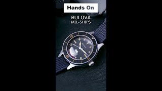 The Bulova MilShips is just a gorgeous dive watch [upl. by Oriole]