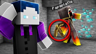 PAPAPLATTE HILFT MIR HEUTE IN MINECRAFT WAR KEINE GUTE IDEE [upl. by Ennahs514]