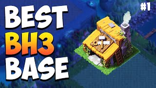 BEST Builder Hall 3 Base Copy Link  BH3 Defense base Anti 2 Star Layout  Clash of Clans [upl. by Cioban]