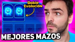 TOP 5 MEJORES MAZOS DE DOBLE EVOLUCION PARA EL TORNEO REAL [upl. by Juli516]