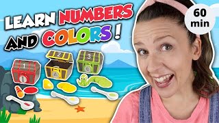 Learn Numbers Colors Counting and Shapes with Ms Rachel  Learning Videos for Toddlers in English [upl. by Frazer]