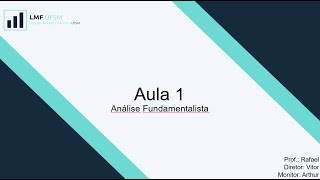 Fundamentalista  Aula 1  Conceitos Básicos  202402 [upl. by Kcirneh]