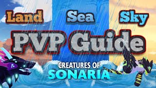 The ULTIMATE Guide to PVP  Creatures of Sonaria Roblox [upl. by Lidia156]