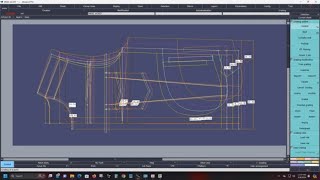 lectra modaris tutorial bangla  garments pattern making bangla [upl. by Suvart]