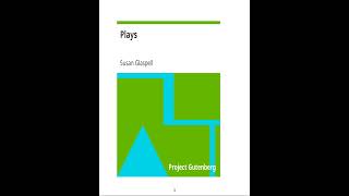 Plays by Susan Glaspell  jujinsu70 [upl. by Alis]