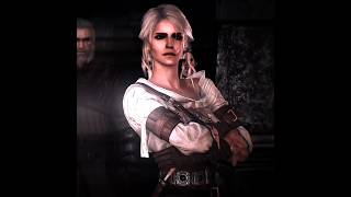 The wolf and the swallow  ciri and geralt edit  eeyuh X fluxxwave  ciri geralt edit shorts [upl. by Ihtac210]