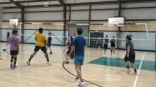 Underhand serves are a problem for this team Austin Reclub [upl. by Kass]