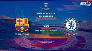 🎙️ NARRACIÓN DESDE EL LLUÍS COMPANYS  BARÇA FEMENINO  CHELSEA FC [upl. by Yokum721]