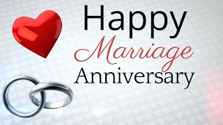 Marriage Anniversary Wishes  Happy Wedding Anniversary Message [upl. by Koralle]