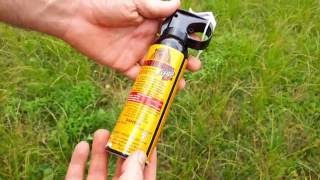 Bear Banger and Bear Spray Demo [upl. by Marra621]