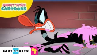 Looney Tunes Cartoons  Daffy Sticky Situation  Cartoonito Africa [upl. by Anecuza]