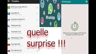 Comment lire les messages WhatSapp supprimés par lexpéditeur [upl. by Patrick]