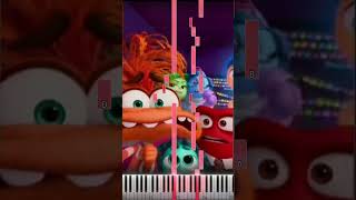 Inside Out Theme Song EASY Tutorial piano learnpiano [upl. by Ecerahc]