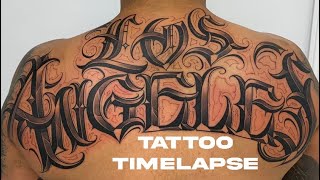 Tattoo Timelapselettering [upl. by Salita730]