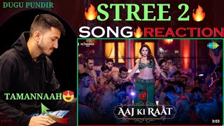 Aaj Ki Raat  Stree 2 REACTION🔥Tamannaah Bhatia  DUGU PUNDIR amp JIGRI YAAR  15th August [upl. by Mozelle]