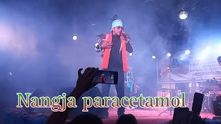 Nangja Paracetamol  Jitupan Bora performing 😱 28th wangala Festival  Saksa comedy [upl. by Anatole]