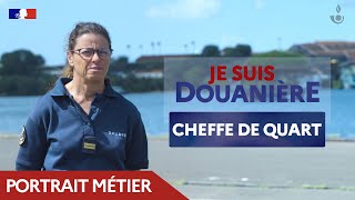 JeSuisDouanier  Gaëlle cheffe de quart et référente plongeur [upl. by Holna483]