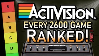 The Ultimate ActivisionAtari 2600 Tier List  ALL 44 GAMES RANKED  Part One [upl. by Ylurt]