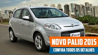 Novo Palio 2015  Preço Consumo Ficha Técnica Avaliação e interior [upl. by Adan]