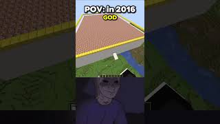 Minecraft Nostalgia Noob vs Pro vs Hacker vs God [upl. by Karoline]