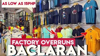 BACLARAN FACTORY OVERRUNS  As low as ₱15😱 [upl. by Eelimaj493]