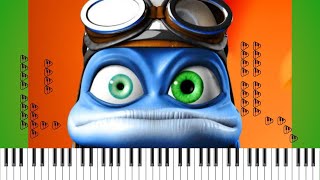 Crazy Frog  Axel F  Piano [upl. by Jerman739]