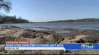 Wabasha braces for incoming flooding [upl. by Wandy935]