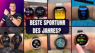 Was waren die besten Sportuhren des Jahres 2024 Garmin Polar Amazfit Coros amp Mehr [upl. by Obellia]