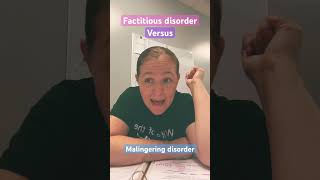 MALINGERING amp FACTITIOUS DISORDER  PMHNP BOARD REVIEW ancc pmhnp amandamarienp [upl. by Aleuname]