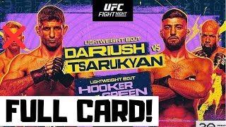 UFC Fight Night Dariush vs Tsarukyan Predictions amp Full Card Breakdown  UFC Austin Betting Tips [upl. by Retha517]