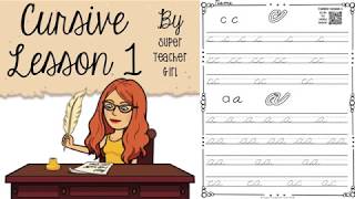 Cursive Writing for Beginners Lowercase Cursive  Lesson 1 [upl. by Becky263]