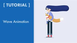 Tutorial Wave Animation  웨이브 움직임주기 [upl. by Nawtna133]