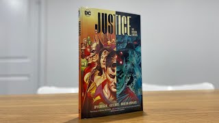 Justice  The Deluxe Edition Graphic Novel Hardcover  Quick Sharp Review [upl. by Gwenora606]