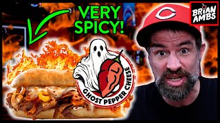 PENN STATION Ghost Pepper Cheese Is HOT [upl. by Eseuqcaj]