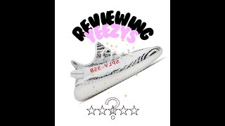 Reviewing Yeezys [upl. by Ahsieyk]