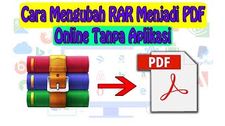 Cara Mengubah RAR Menjadi PDF Online Tanpa Aplikasi [upl. by Lana]