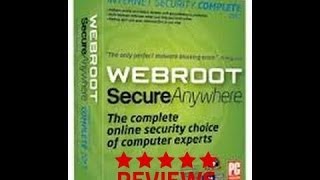 Webroot Secure Anywhere 2014 Review [upl. by Nitfa158]