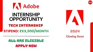 Adobe Research Internship 2025 – How to Apply amp What You Need to Know [upl. by Ihcelek]