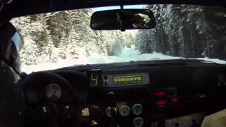 Rally Hadeland 2014 SS1 [upl. by Imotih]