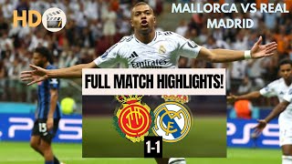 Mallorca vs Real Madrid FULL HIGHLIGHTS La Liga laliga football realmadrid [upl. by Ama]