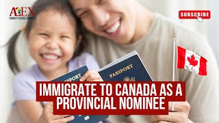 Immigrate to Canada under the Provincial Nominee Program PNP [upl. by Lane]