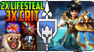 TRIPLE CRIT CHARYBDIS BUILD WITH DOUBLE LIFESTEAL  Smite [upl. by Samala]