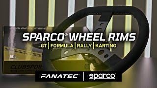 Officially Licensed SPARCO® Wheel Rims  Rally  GT  Formula  Karting  Fanatec [upl. by Nabila]