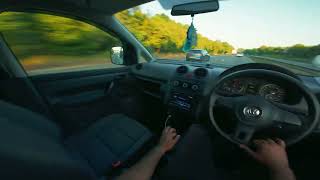 AUDI S3 VS FULLY LOADED VW CADDY MAXI COMMERCIAL SQUEEZING LANES  CERTI DRIVERS POV CARS [upl. by Henrie]