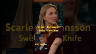 Scarlett Johansson ON CRAIG FERGUSON comedy [upl. by Drabeck929]