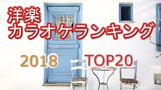 洋楽カラオケランキング 2018 TOP20【LL情報局】 [upl. by Jecho]