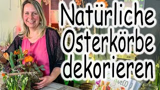 DIY Drahtkorb mit Hyazinthen  Osterkörbchen  Frühlingsdeko für Außen  selber machen  Floristik24 [upl. by Dnalel]