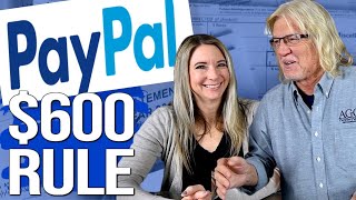 New PayPal 600 Rule 1099K Reporting Explained [upl. by Akeenat92]